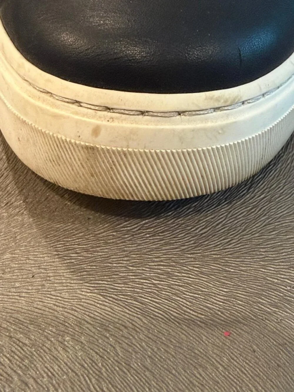 Authentic Gucci Men's Blue Leather High Top Sneakers